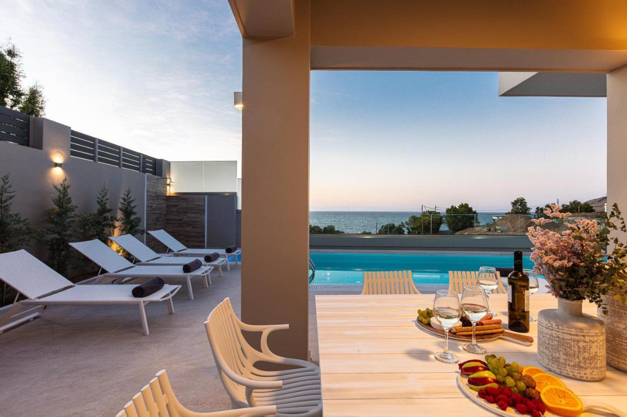 Lagoon Seaside Villa, Sumptuous Retreat,By Thinkvilla Pánormos 外观 照片