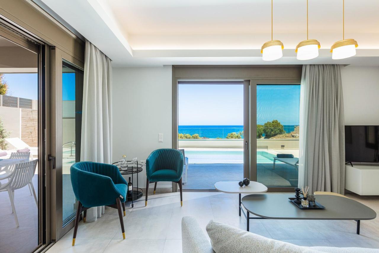 Lagoon Seaside Villa, Sumptuous Retreat,By Thinkvilla Pánormos 外观 照片